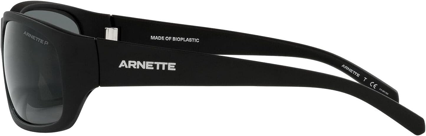 ARNETTE Men's An4290 275881 uka Rectangular Polarized Sunglasses