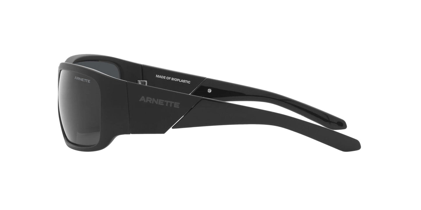 ARNETTE 0AN4297 275887 64MM Man Sunglasses Matte Black Frame, Dark Grey Lenses, 64MM