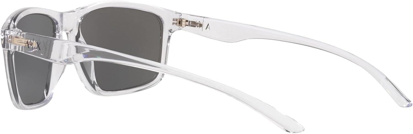 Armani Exchange 0AX4122S 83336G 59mm Crystal Mirror Sunglasses