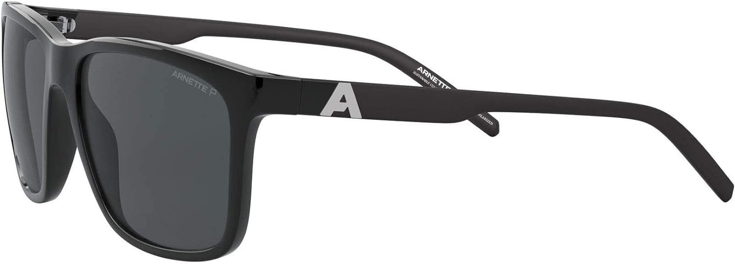 ARNETTE Men's AN4272 270181 56mm Adios Baby Polarized Sunglasses