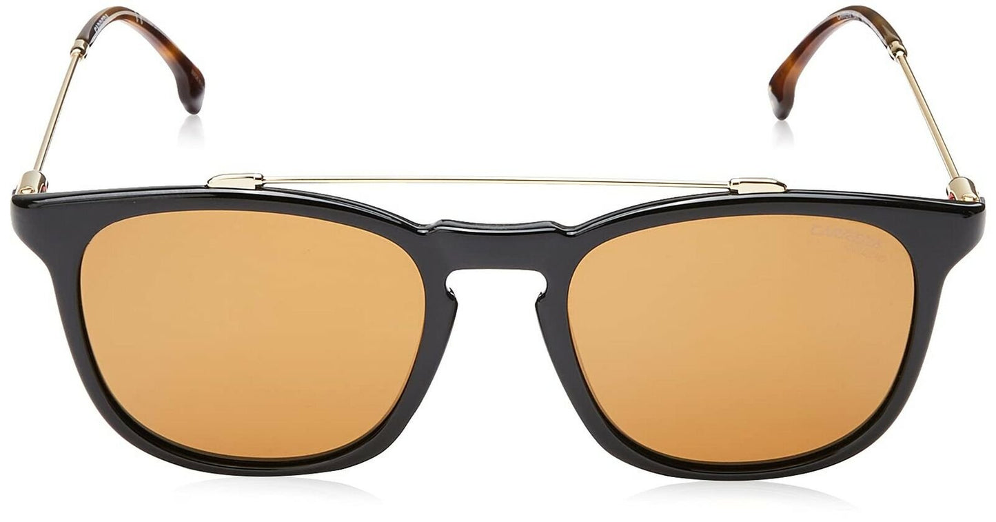 Carrera Men's CA154/S Square Sunglasses, Brown/Gold, 51 mm