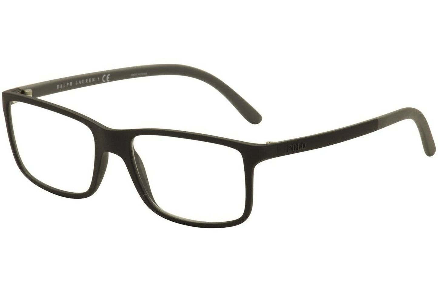 Polo Men's PH2126 Eyeglasses, Matte Black 5534, 53-16-145