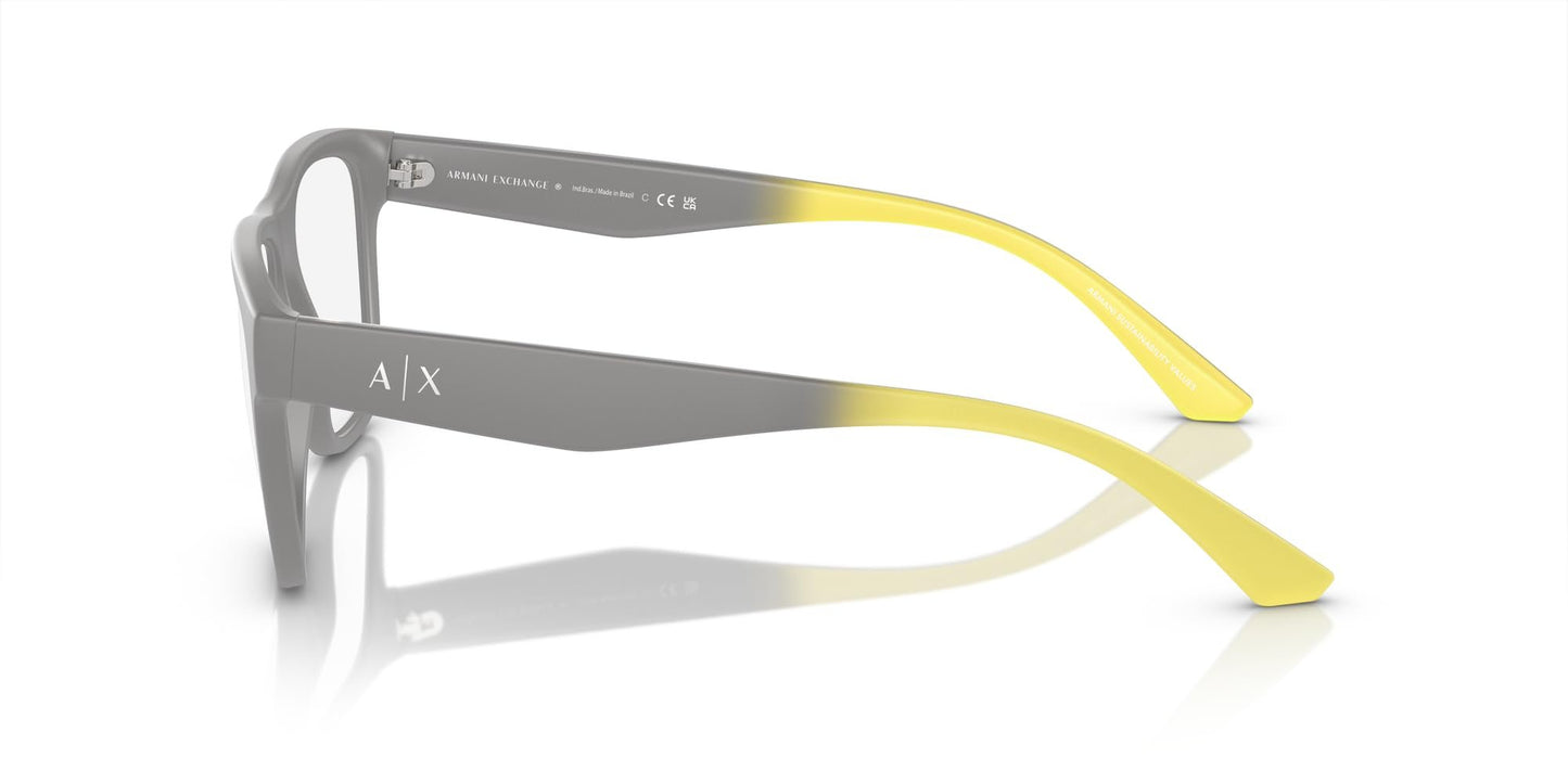 Armani Exchange Men's Ax3105 8180 55mm Square Eyewear Frames