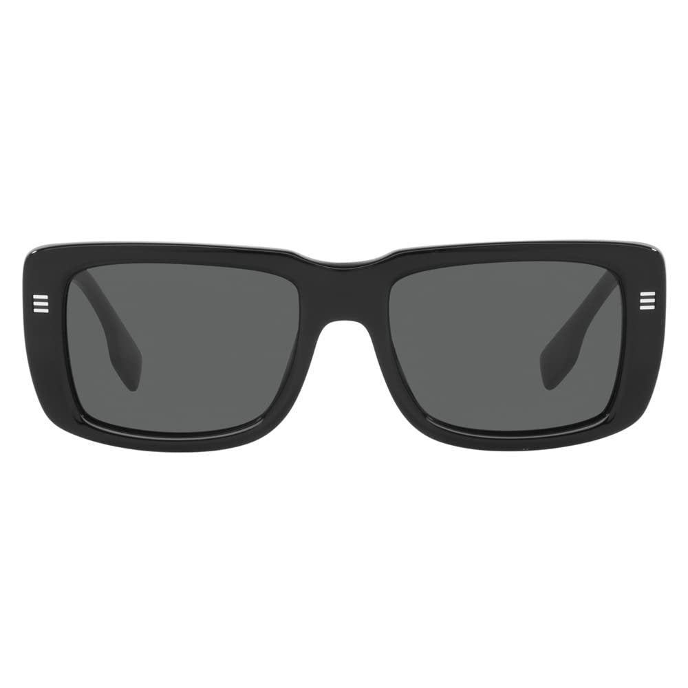 BURBERRY BE 4376U 300187 55MM Jarvis Black Dark Grey Sunglasses