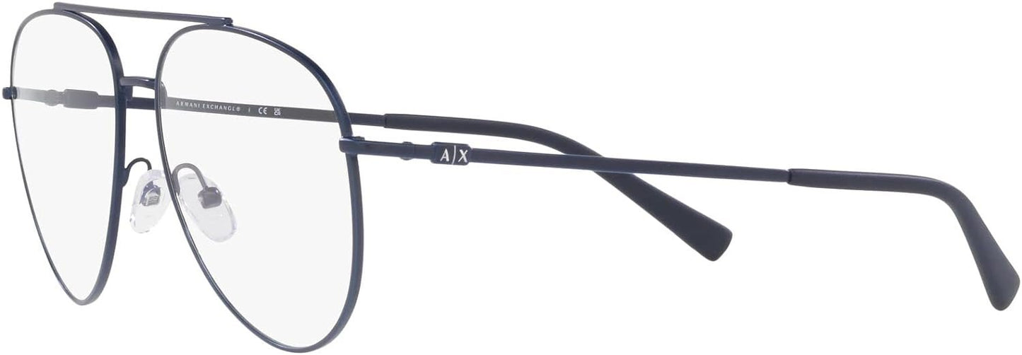 A|X ARMANI EXCHANGE Ax1055 6105 58mm Aviator Eyewear Frames