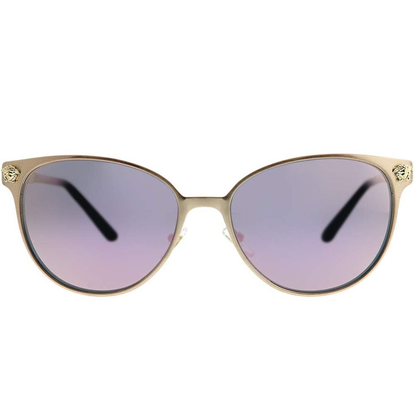 Versace Womens Sunglasses Gold/Pink Metal - Non-Polarized - 57mm