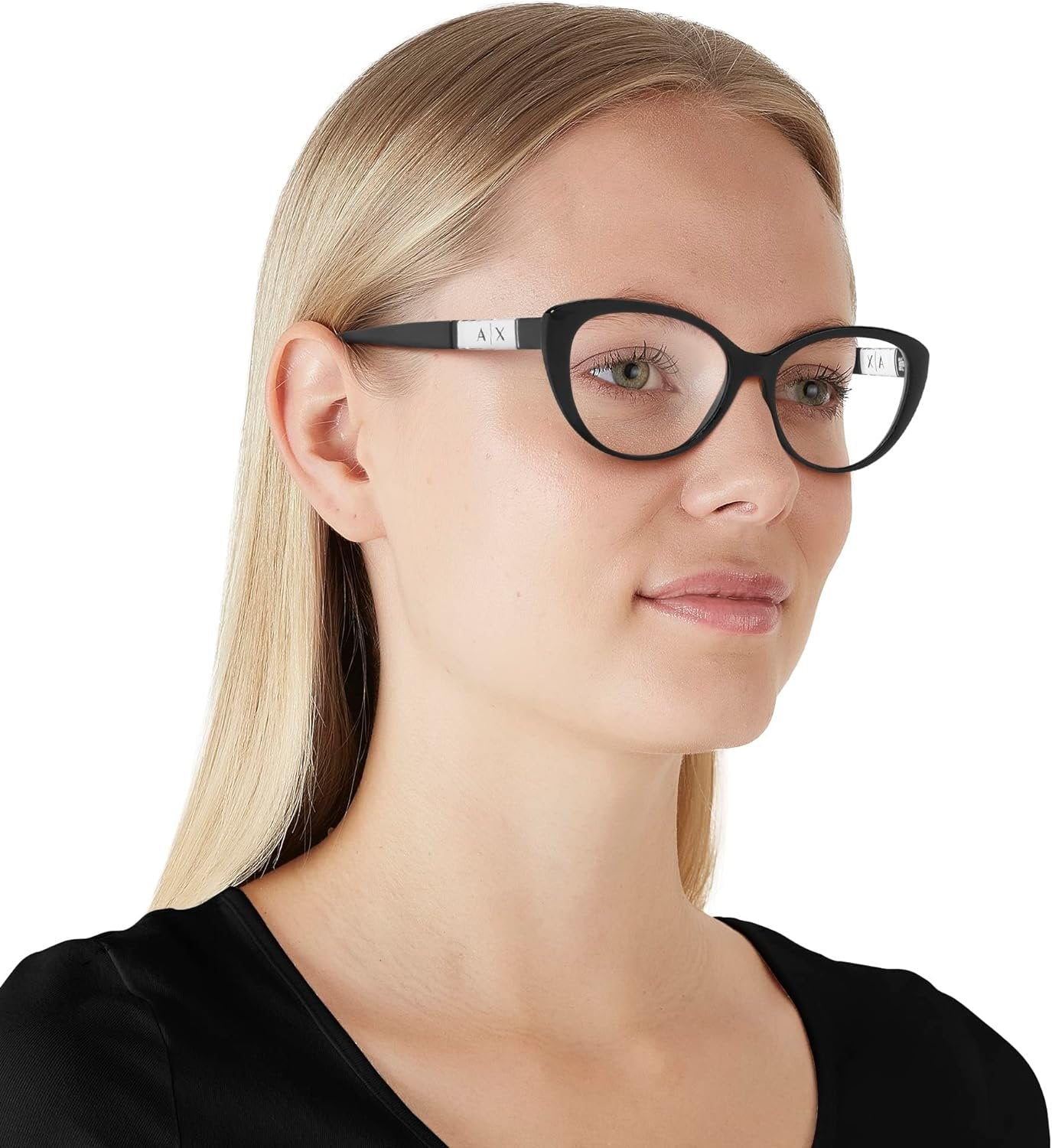 A|X ARMANI EXCHANGE Women's AX3093 8158 54mm CatEye Eyewear Frames