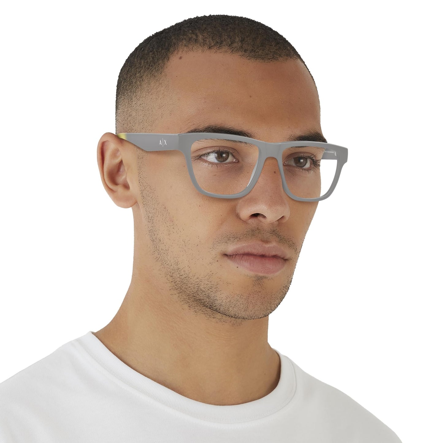 Armani Exchange Men's Ax3105 8180 55mm Square Eyewear Frames