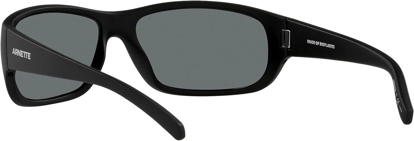 ARNETTE Men's An4290 275881 uka Rectangular Polarized Sunglasses