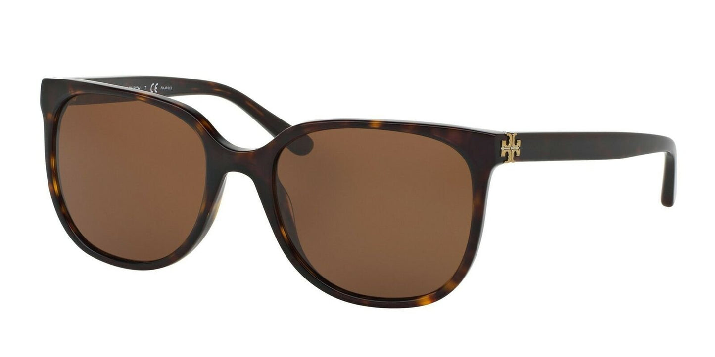 TORY BURCH Polarized Sunglasses TY7106 137883 Dark Tortoise
