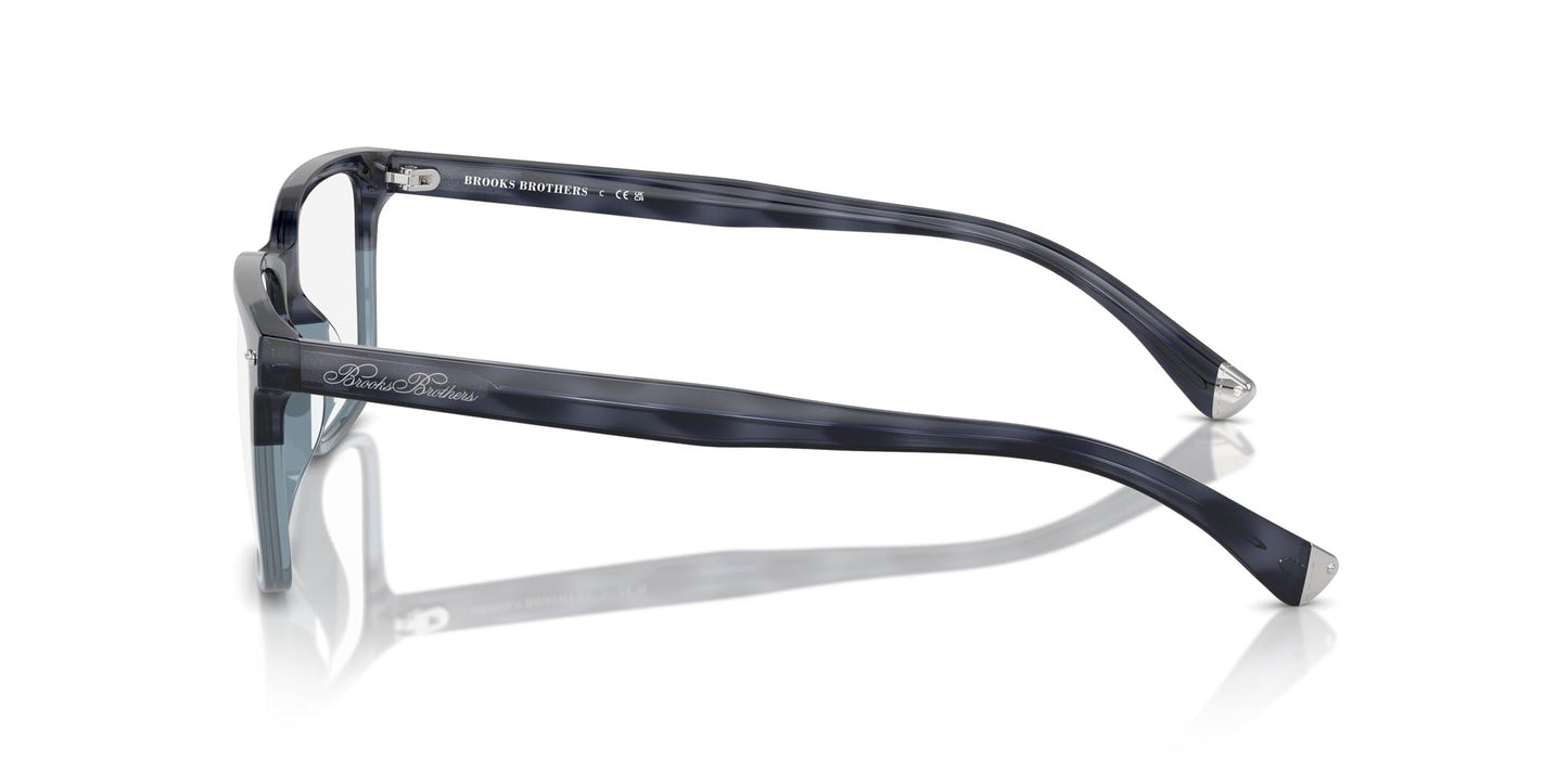 Brooks Brothers Men's BB2064U 6169 54mm Universal Fit Rectangular Eyewear Frames