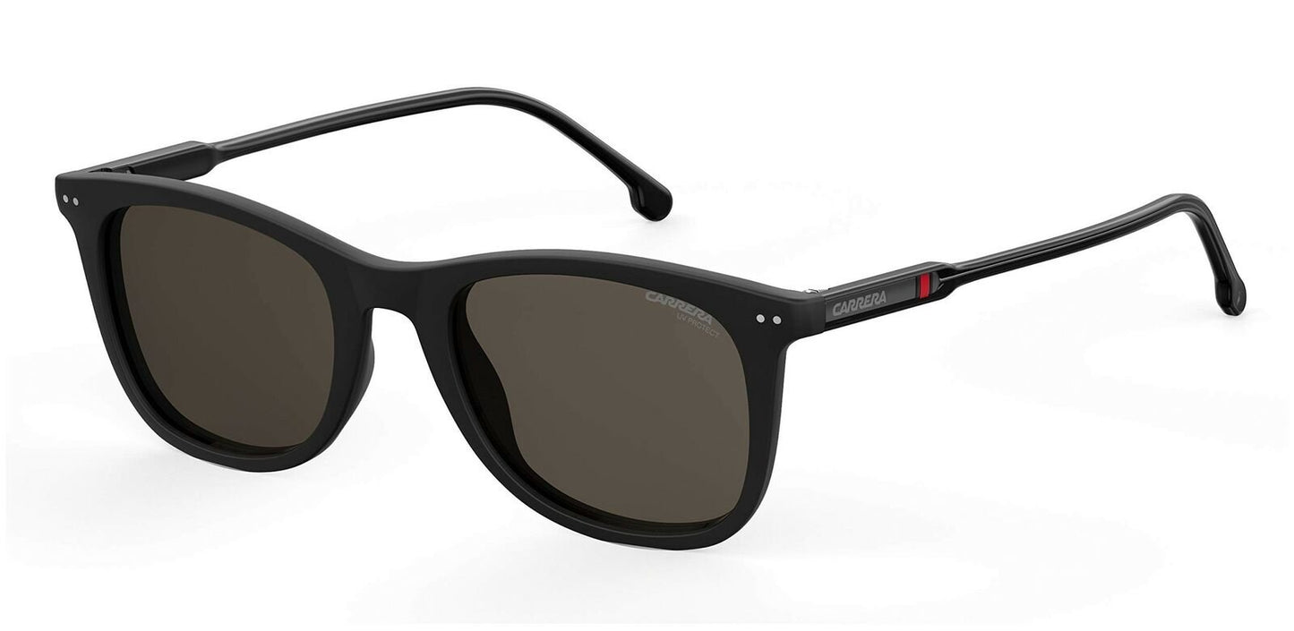 Carrera 197/S Sunglasses CA197-0003-IR-5121 Matte Black Frame, Gray Blue Lenses