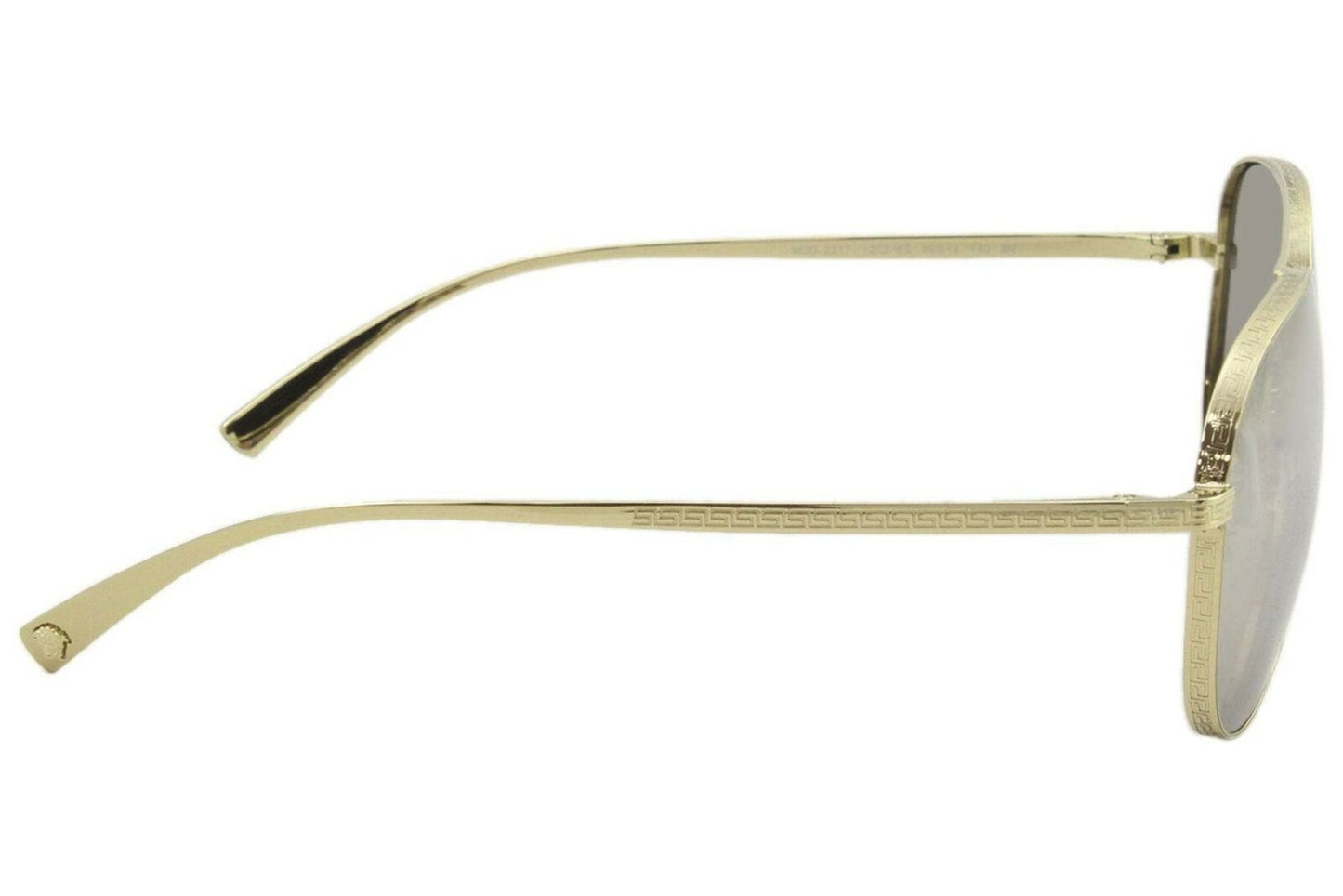 Versace VE2217 Pale Gold/Light Grey Mirror Silver Sunglasses