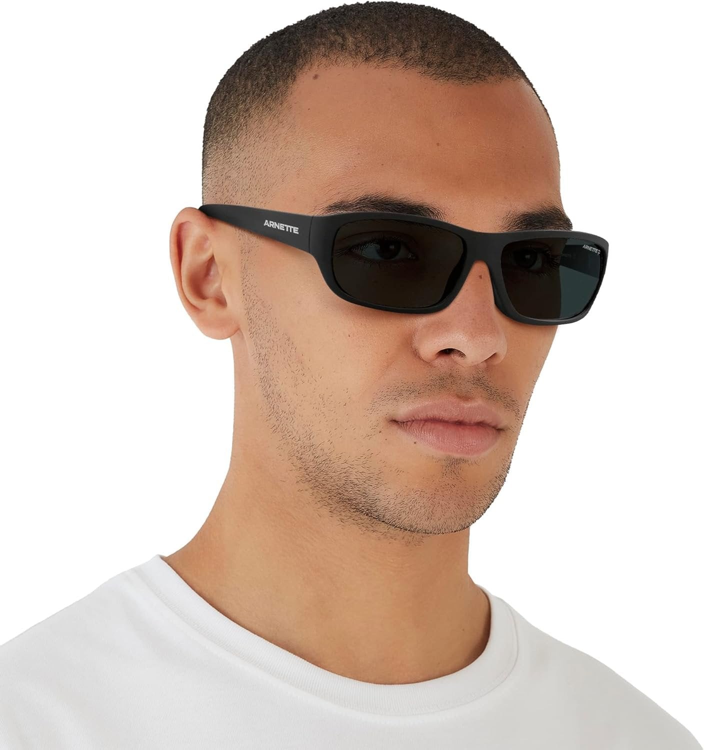 ARNETTE Men's An4290 275881 uka Rectangular Polarized Sunglasses