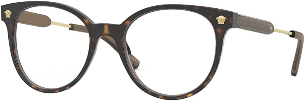 Versace VE 3291 108 51/18/140 Dark Havana women Eyeglasses Frame