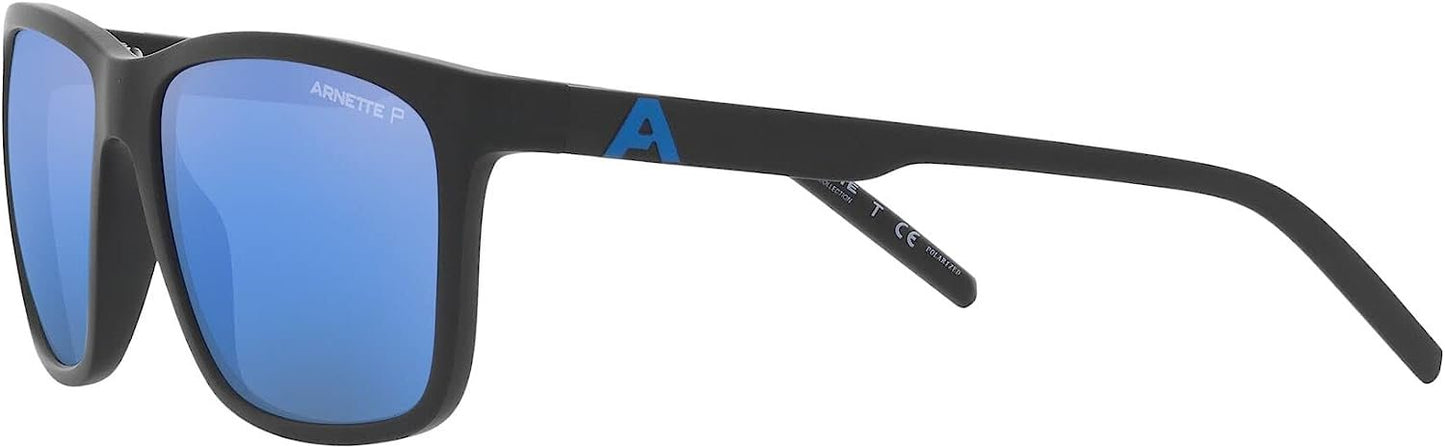 ARNETTE Men's AN4272 275822 56mm Adios Baby Polarized Square Sunglasses