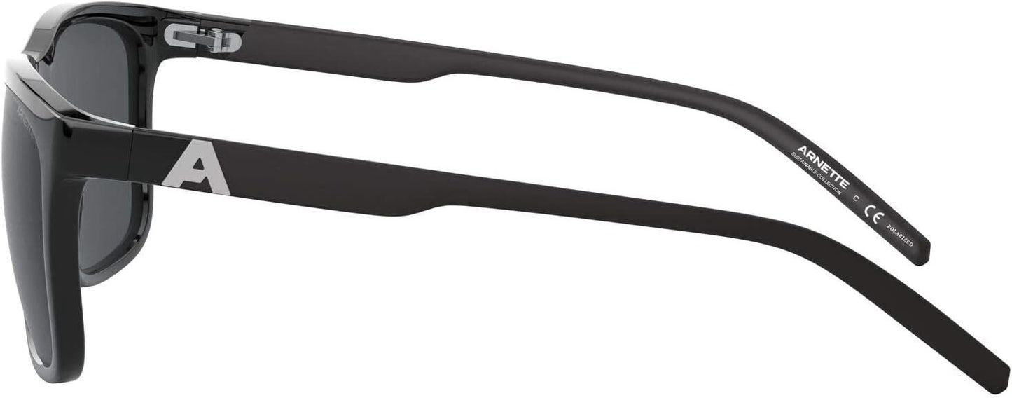 ARNETTE Men's AN4272 270181 56mm Adios Baby Polarized Sunglasses