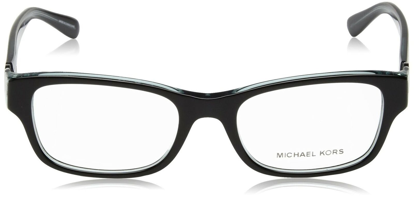 Michael Kors Ravenna Women's MK 8001 3001 Black On Blue Crystal Plastic