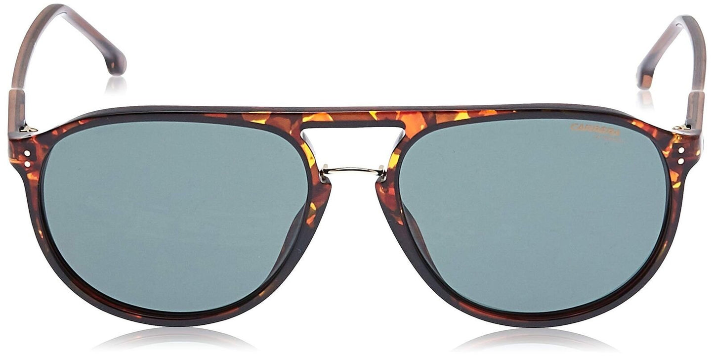 Carrera 212/S Pilot Sunglasses, Dark Havana/Green, 58mm, 18mm