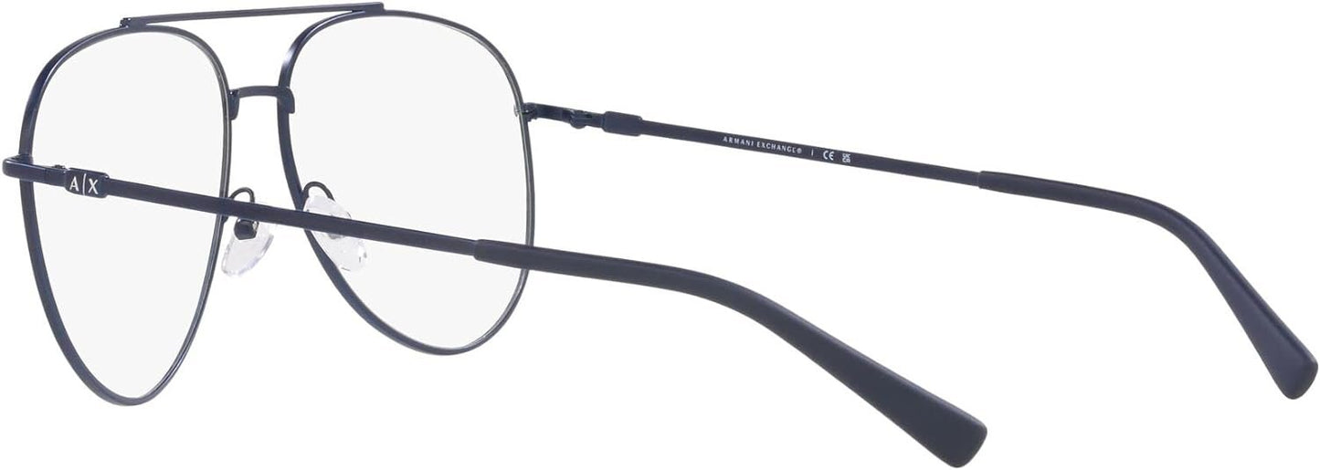 A|X ARMANI EXCHANGE Ax1055 6105 58mm Aviator Eyewear Frames