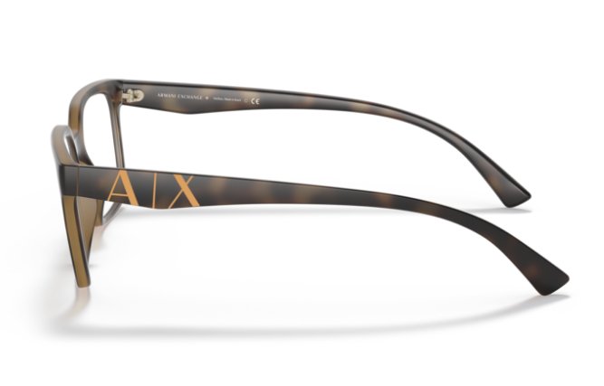 A|X ARMANI EXCHANGE Men's AX3086 8029 54mm Rectangular Eyewear Frames