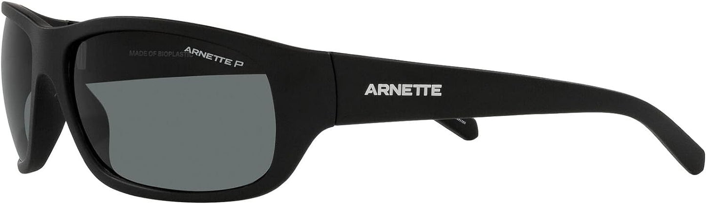 ARNETTE Men's An4290 275881 uka Rectangular Polarized Sunglasses
