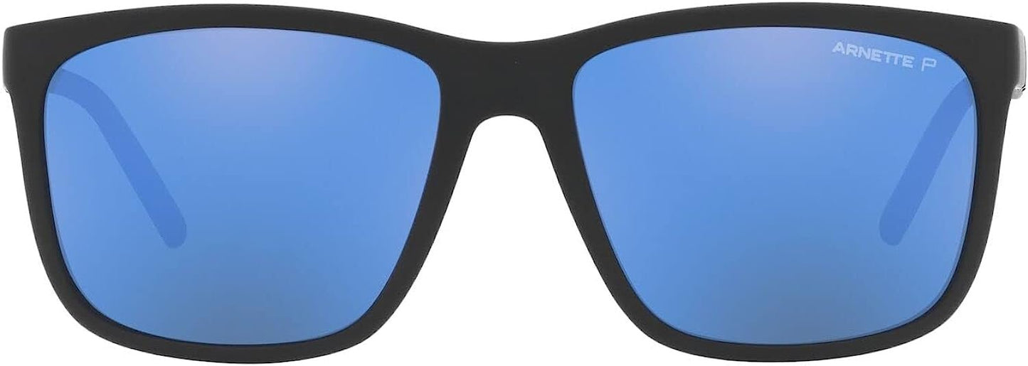 ARNETTE Men's AN4272 275822 56mm Adios Baby Polarized Square Sunglasses