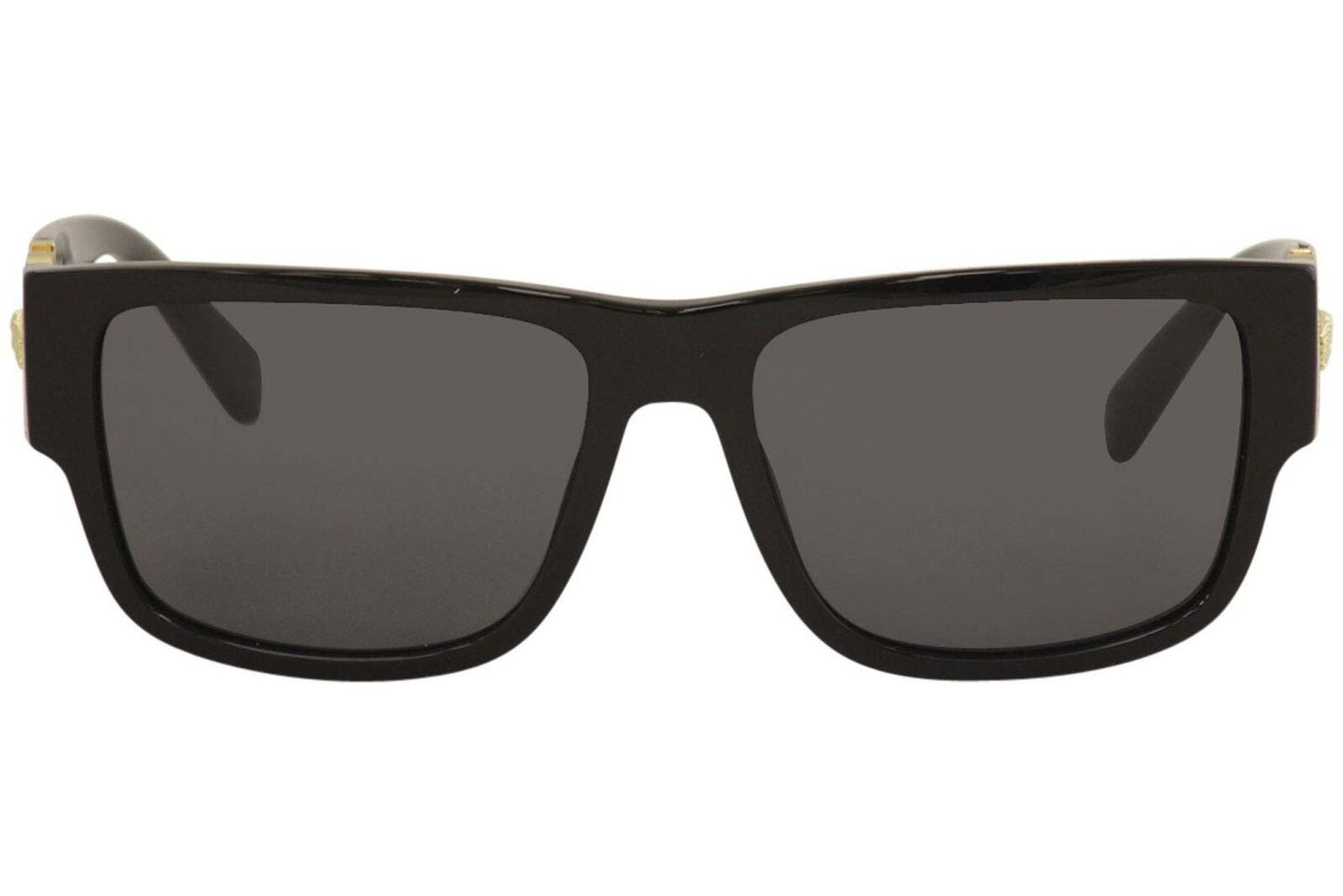 Versace Man Sunglasses, Black Lenses Acetate Frame, 58mm