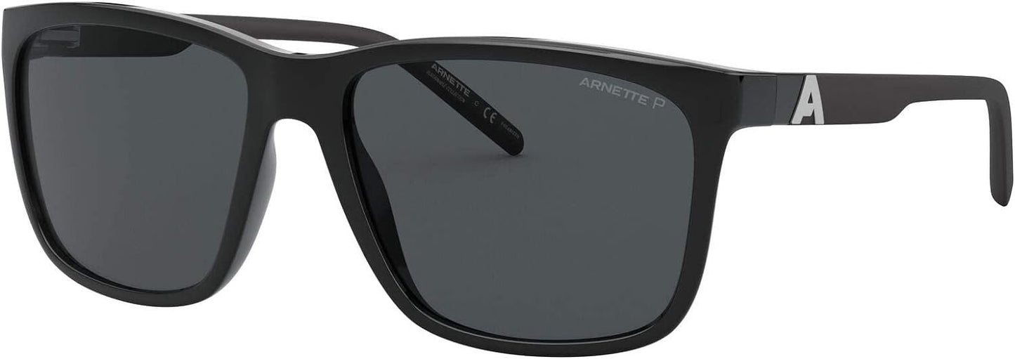 ARNETTE Men's AN4272 270181 56mm Adios Baby Polarized Sunglasses