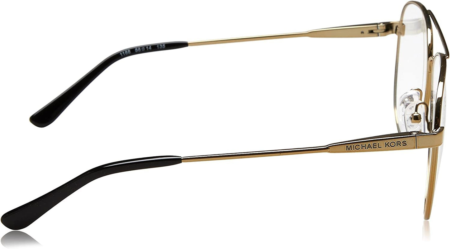 Michael Kors PROCIDA MK3019 Eyeglass Frames 1168-56 - Pale Gold-tone