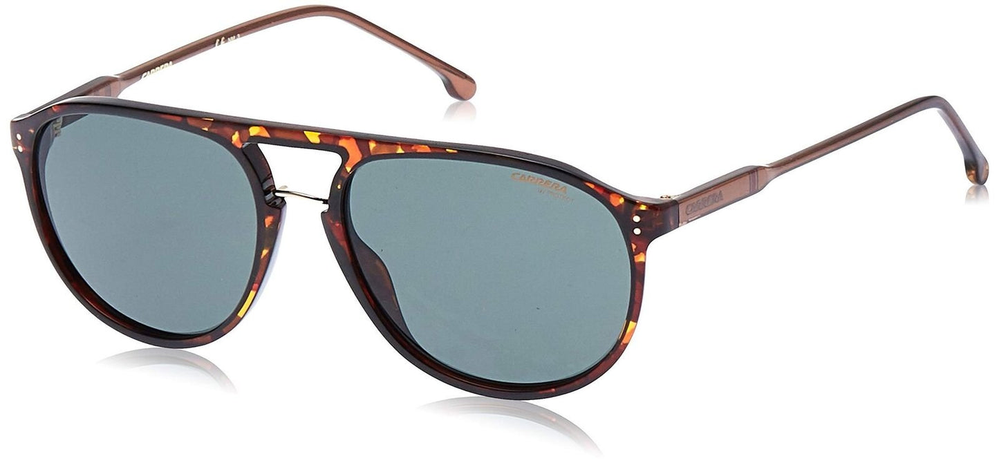 Carrera 212/S Pilot Sunglasses, Dark Havana/Green, 58mm, 18mm