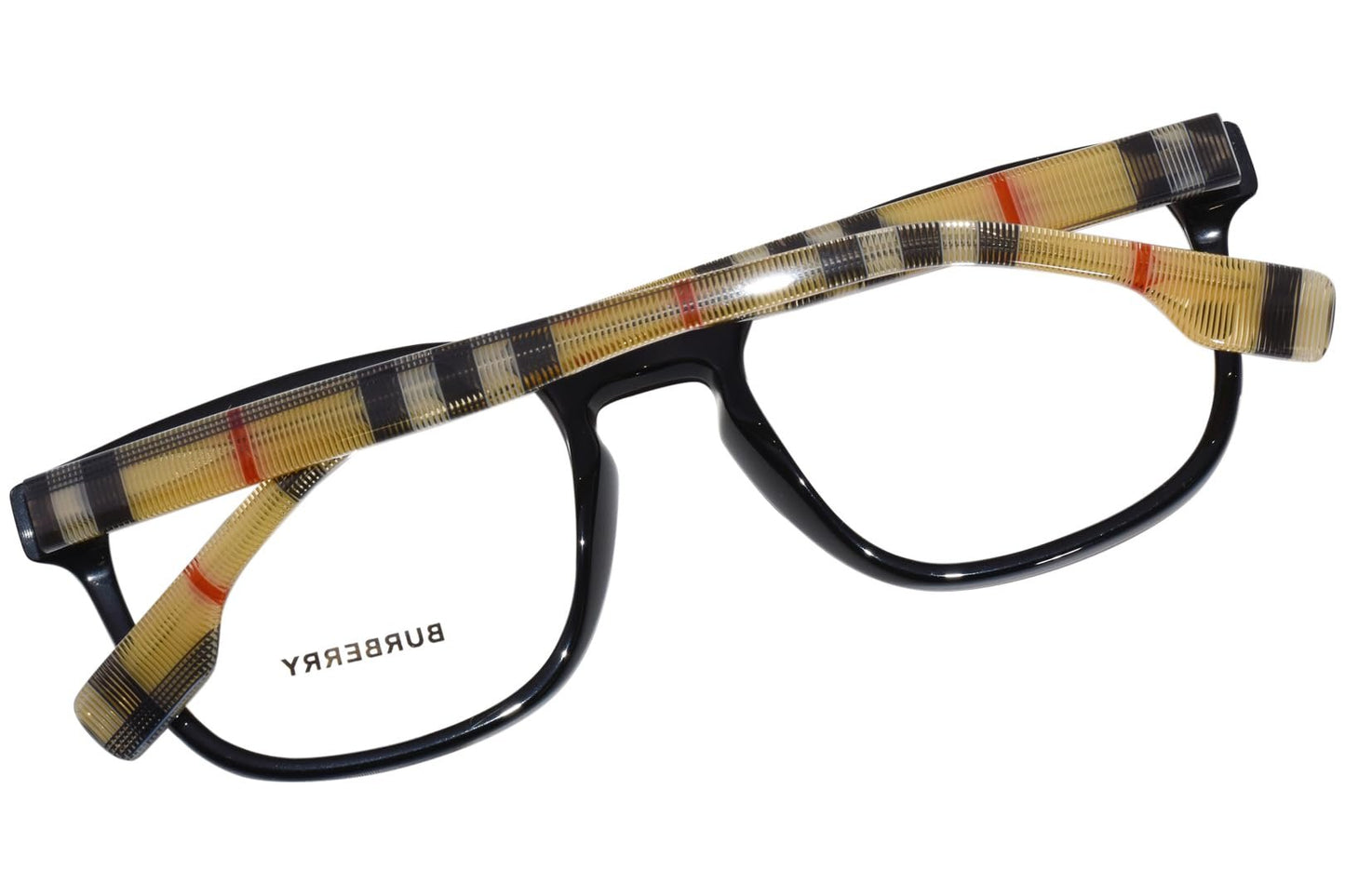 BURBERRY EDISON BE2344 3592 Black Check 53/20/145 men Eyewear Frame