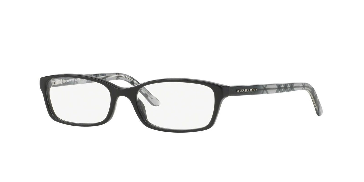 Burberry Women's BE2073 3164 Eyeglasses, Black, 53 mm