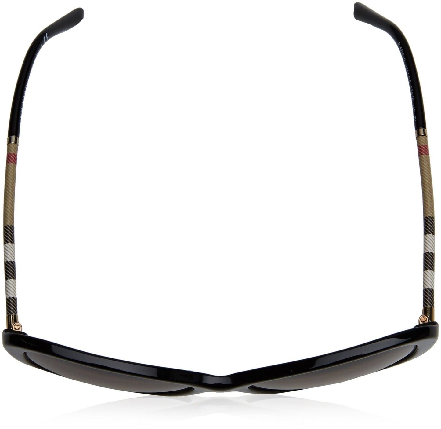Burberry BE 4235Q 3001T5 Butterfly Black /Brown Polarized Gradient Sunglasses