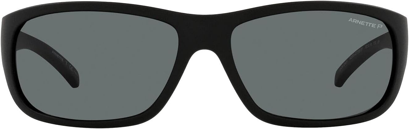 ARNETTE Men's An4290 275881 uka Rectangular Polarized Sunglasses