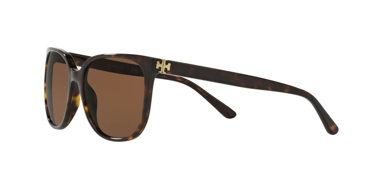 TORY BURCH Polarized Sunglasses TY7106 137883 Dark Tortoise
