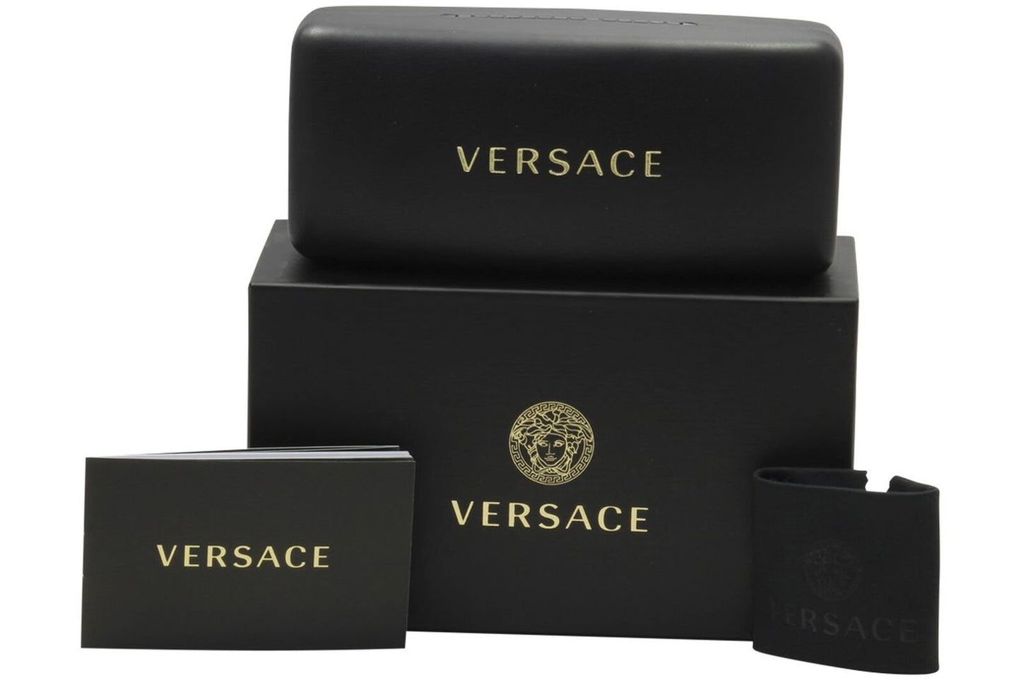 Versace Man Sunglasses, Black Lenses Acetate Frame, 58mm