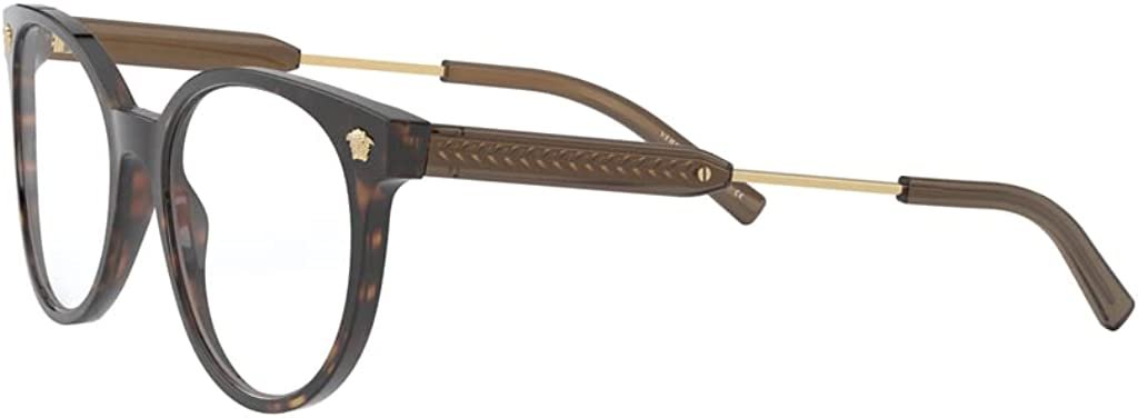 Versace VE 3291 108 51/18/140 Dark Havana women Eyeglasses Frame