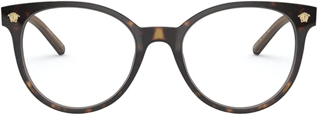 Versace VE 3291 108 51/18/140 Dark Havana women Eyeglasses Frame