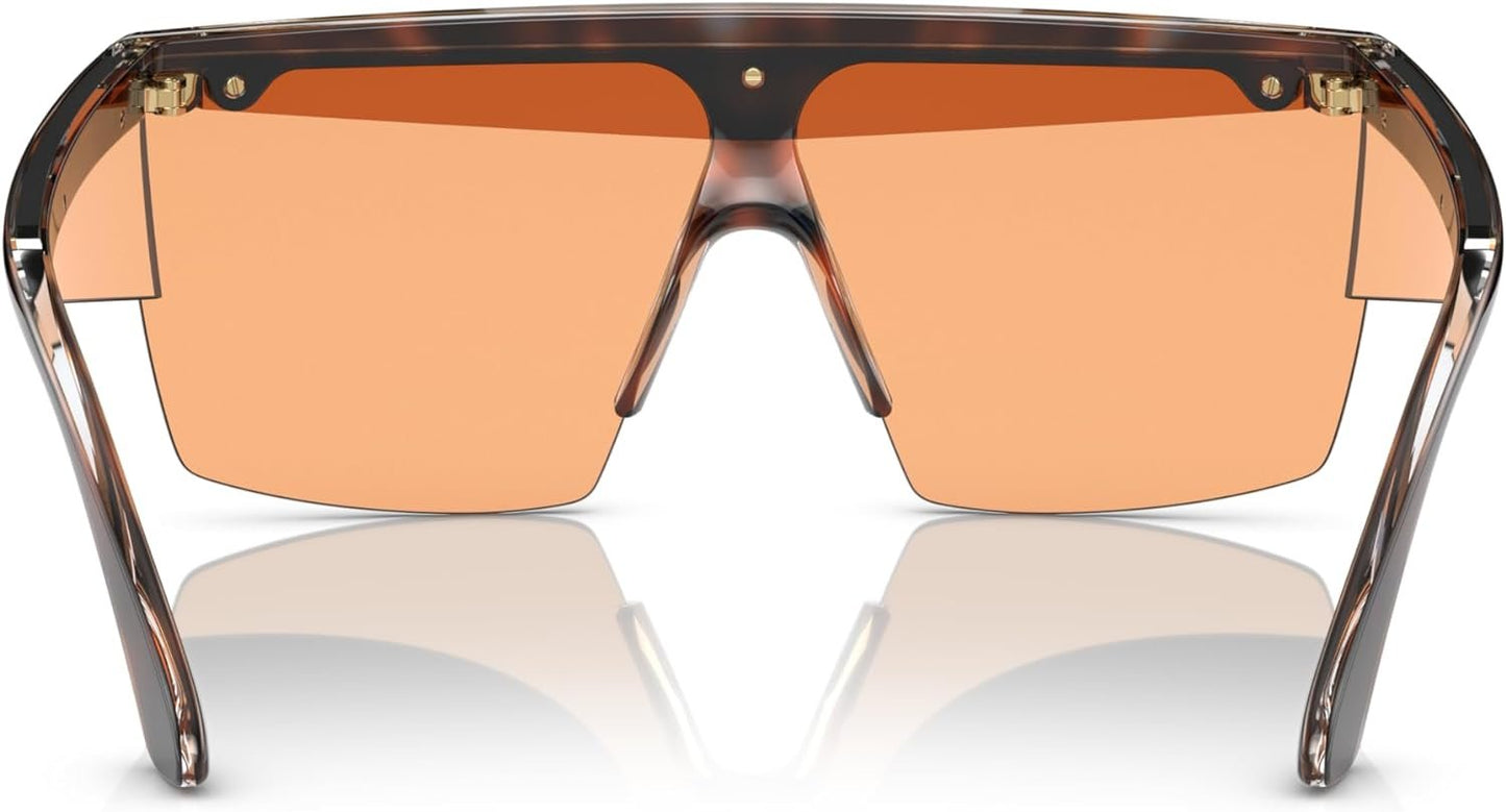 VERSACE VE2254 100274 Havana Dark Orange 44mm Men's Sunglasses