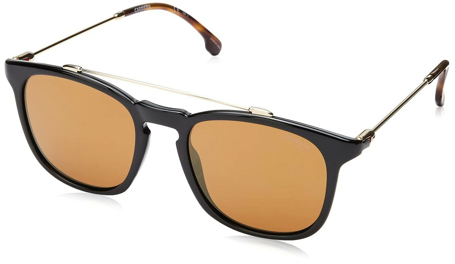 Carrera Men's CA154/S Square Sunglasses, Brown/Gold, 51 mm
