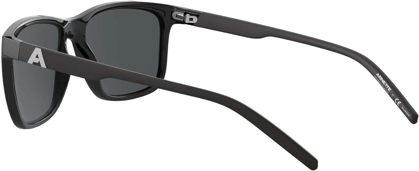 ARNETTE Men's AN4272 270181 56mm Adios Baby Polarized Sunglasses
