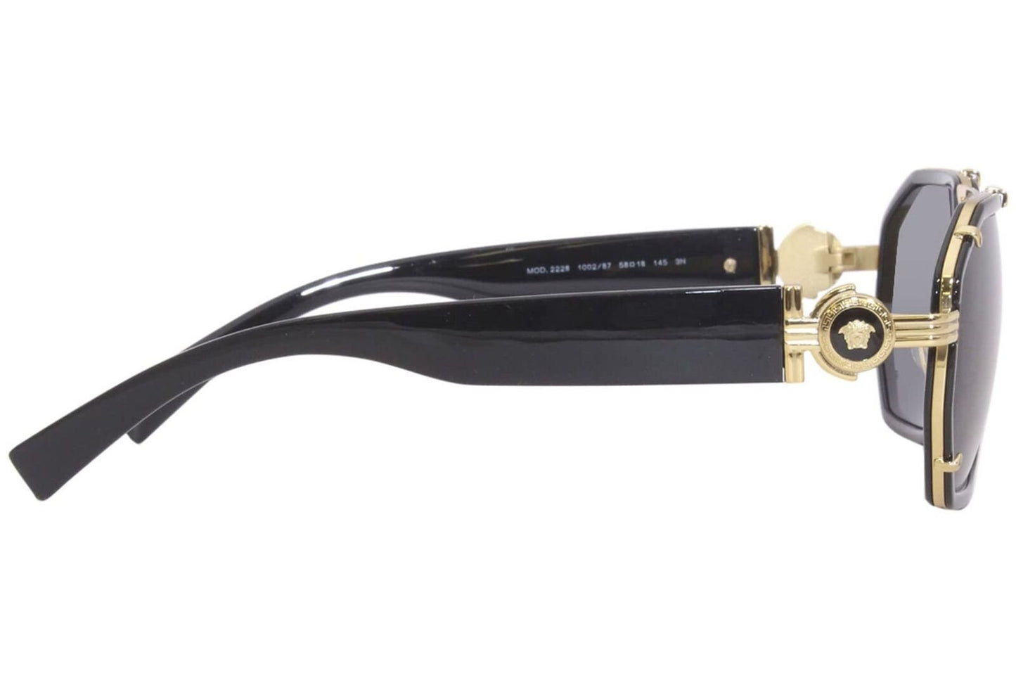 Versace VE2228 Black/Dark Grey Sunglasses