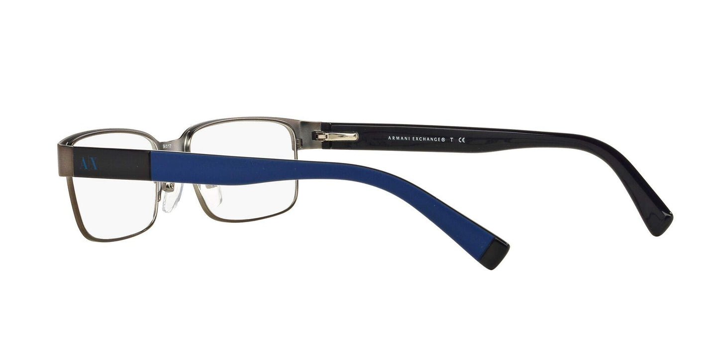 Armani Exchange Men's Ax1017 6084 54mm Rectangular Eyewear Frames