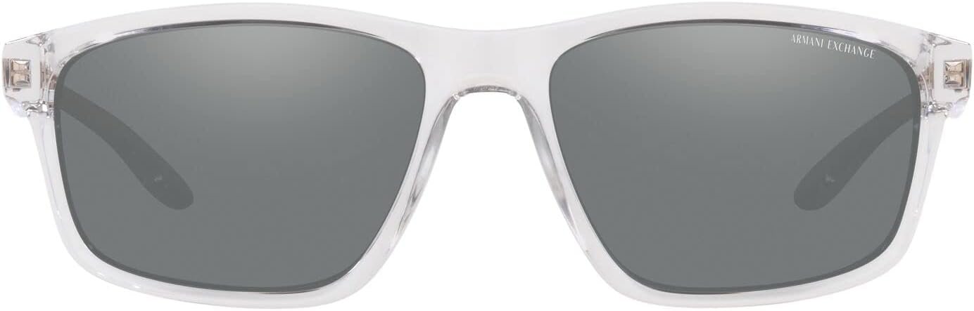Armani Exchange 0AX4122S 83336G 59mm Crystal Mirror Sunglasses