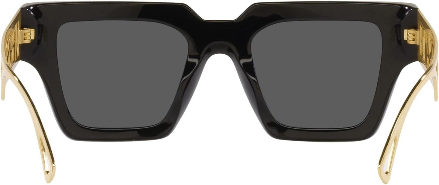 VERSACE VE4431 GB1/87 50mm Black Dark Grey Women's Sunglasses