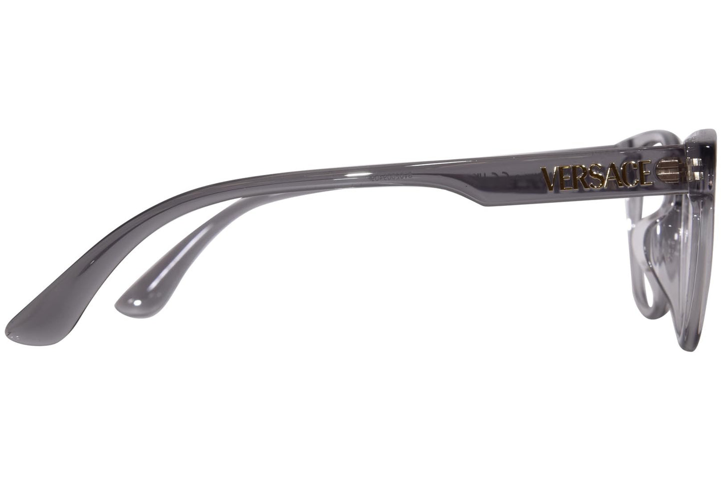Versace VE 3317 593 49mm Transparent Grey Eyeglasses