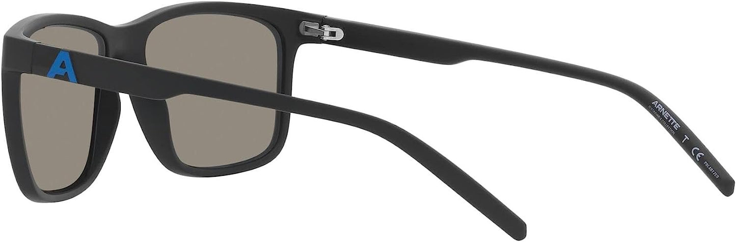 ARNETTE Men's AN4272 275822 56mm Adios Baby Polarized Square Sunglasses