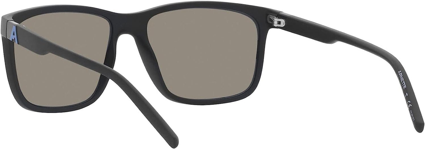 ARNETTE Men's AN4272 275822 56mm Adios Baby Polarized Square Sunglasses