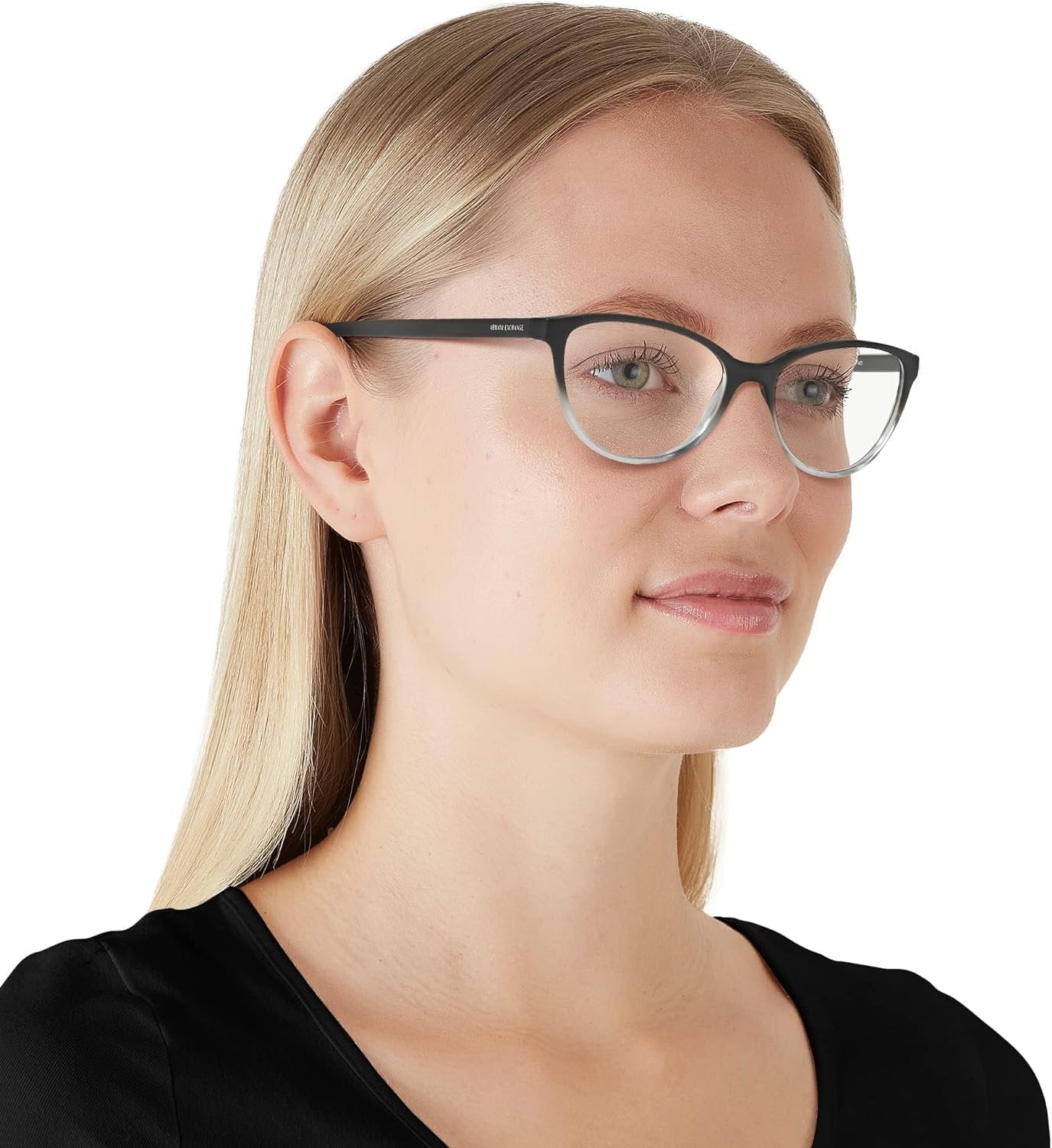 A|X ARMANI EXCHANGE Women's Ax3053 53mm Square Eyeglasses Frames